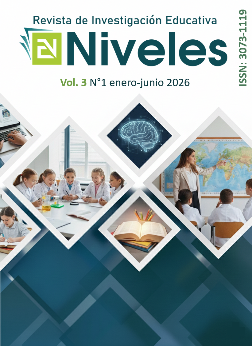 					Ver Vol. 3 Núm. 1 (2026): Revista de Investigación Educativa Niveles Vol. 3 Nº. 1
				