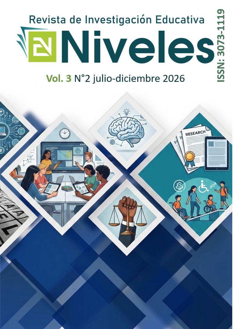 					Ver Vol. 3 Núm. 2 (2026): Revista de Investigación Educativa Niveles Vol. 3 Nº. 2
				